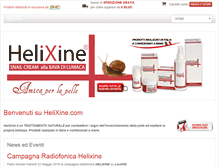 Tablet Screenshot of helixine.com